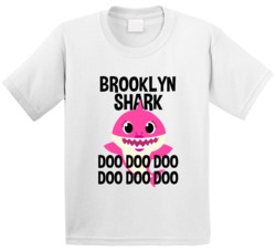 Brooklyn Shark Doo Doo Doo Baby Shark Popular Childrens Show Personali Brooklyn Shark Doo Doo Doo Baby Shark Popular Childrens Show Personali