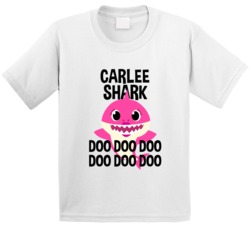 Carlee Shark Doo Doo Doo Baby Shark Popular Childrens Show Personalize Carlee Shark Doo Doo Doo Baby Shark Popular Childrens Show Personalize