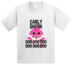 Carly Shark Doo Doo Doo Baby Shark Popular Childrens Show Personalized Carly Shark Doo Doo Doo Baby Shark Popular Childrens Show Personalized