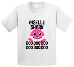 Giselle Shark Doo Doo Doo Baby Shark Popular Childrens Show Personaliz Giselle Shark Doo Doo Doo Baby Shark Popular Childrens Show Personaliz
