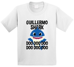 Guillermo Shark Doo Doo Doo Baby Shark Popular Childrens Show Personal Guillermo Shark Doo Doo Doo Baby Shark Popular Childrens Show Personal