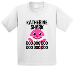 Katherine Shark Doo Doo Doo Baby Shark Popular Childrens Show Personal Katherine Shark Doo Doo Doo Baby Shark Popular Childrens Show Personal