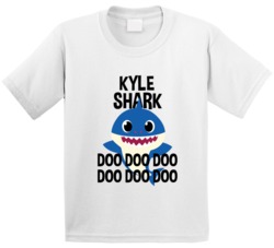 Kyle Shark Doo Doo Doo Baby Shark Popular Childrens Show Personalized Kyle Shark Doo Doo Doo Baby Shark Popular Childrens Show Personalized