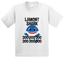 Lamont Shark Doo Doo Doo Baby Shark Popular Childrens Show Personalize Lamont Shark Doo Doo Doo Baby Shark Popular Childrens Show Personalize