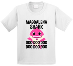 Magdalena Shark Doo Doo Doo Baby Shark Popular Childrens Show Personal Magdalena Shark Doo Doo Doo Baby Shark Popular Childrens Show Personal