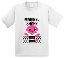 Maribel Shark Doo Doo Doo Baby Shark Popular Childrens Show Personaliz