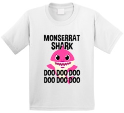 Monserrat Shark Doo Doo Doo Baby Shark Popular Childrens Show Personal Monserrat Shark Doo Doo Doo Baby Shark Popular Childrens Show Personal
