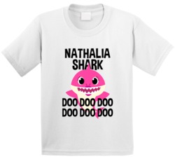 Nathalia Shark Doo Doo Doo Baby Shark Popular Childrens Show Personali Nathalia Shark Doo Doo Doo Baby Shark Popular Childrens Show Personali