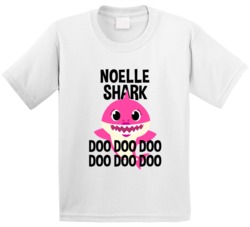 Noelle Shark Doo Doo Doo Baby Shark Popular Childrens Show Personalize Noelle Shark Doo Doo Doo Baby Shark Popular Childrens Show Personalize