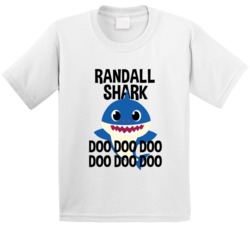 Randall Shark Doo Doo Doo Baby Shark Popular Childrens Show Personaliz Randall Shark Doo Doo Doo Baby Shark Popular Childrens Show Personaliz