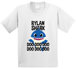 Rylan Shark Doo Doo Doo Baby Shark Popular Childrens Show Personalized Rylan Shark Doo Doo Doo Baby Shark Popular Childrens Show Personalized