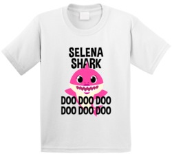 Selena Shark Doo Doo Doo Baby Shark Popular Childrens Show Personalize Selena Shark Doo Doo Doo Baby Shark Popular Childrens Show Personalize