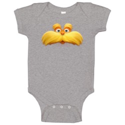 Dr Seuss Lorax Cartoons Baby One Piece