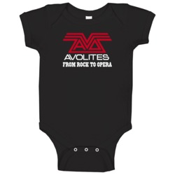 Avolites Red & White Baby One Piece Avolites Red & White Baby One Piece