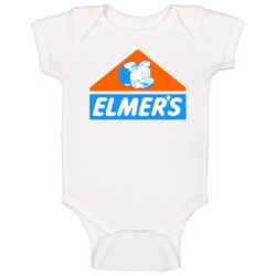 Elmers Fudd Glue Cartoon Baby One Piece Elmers Fudd Glue Cartoon Baby One Piece