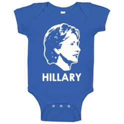 Hillary Clinton Silhouette American Presidential Election Baby One Pie Hillary Clinton Silhouette American Presidential Election Baby One Pie