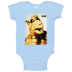 Alf Vintage Style Funny Chuck Popular Tv Show Baby One Piece Alf Vintage Style Funny Chuck Popular Tv Show Baby One Piece