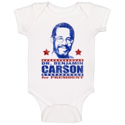 Dr Benjamin Carson For President 2015 Baby One Piece Dr Benjamin Carson For President 2015 Baby One Piece