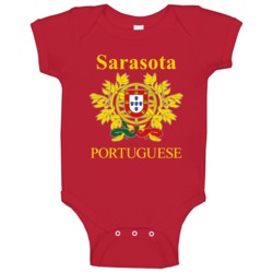 Sarasota Portuguese Custom Baby One Piece Sarasota Portuguese Custom Baby One Piece