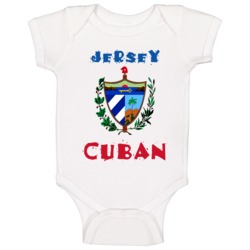 Jersey Cuban Custom Baby One Piece Jersey Cuban Custom Baby One Piece
