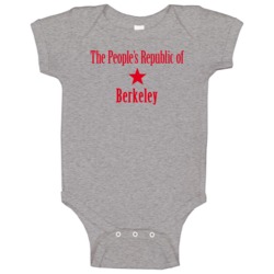 The Peoples Republic Of Berkeley Custom Baby One Piece The Peoples Republic Of Berkeley Custom Baby One Piece
