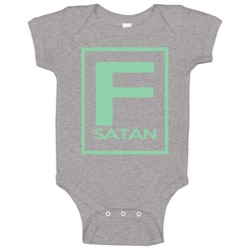 F Satan Popular Believe Me Movie Baby One Piece F Satan Popular Believe Me Movie Baby One Piece