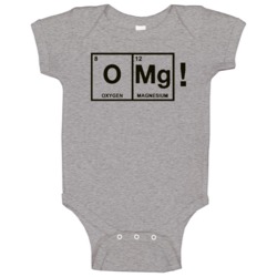 Omg Oxygen Magnesium Fun Izombie Popular Tv Show Baby One Piece Omg Oxygen Magnesium Fun Izombie Popular Tv Show Baby One Piece