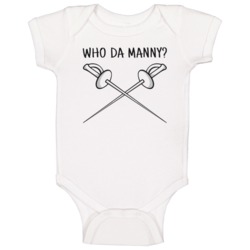 Who Da Manny Funny Modern Family Popular Tv Show Baby One Piece Who Da Manny Funny Modern Family Popular Tv Show Baby One Piece