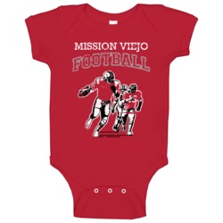 Mission Viejo Football Local Sports League Baby One Piece Mission Viejo Football Local Sports League Baby One Piece