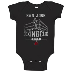 San Jose Boxing Club Gym Baby One Piece San Jose Boxing Club Gym Baby One Piece