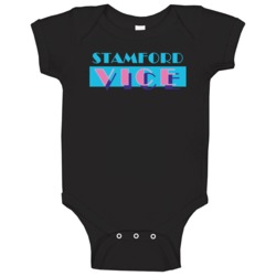 Stamford Miami Vice Parody Retro Tv Show Baby One Piece Stamford Miami Vice Parody Retro Tv Show Baby One Piece