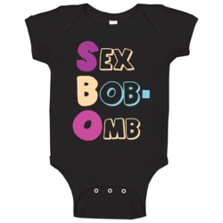 Sex Bob Omb Funny Scott Pilgrim Vs The World Popular Movie Baby One Pi Sex Bob Omb Funny Scott Pilgrim Vs The World Popular Movie Baby One Pi