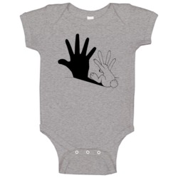 Rabbit Hand Shadow Fun Austin And Ally Popular Tv Show Baby One Piece Rabbit Hand Shadow Fun Austin And Ally Popular Tv Show Baby One Piece