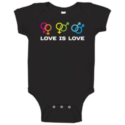 Love Is Love Lgbt Gay Homosexual Bisexual Pride Awareness Baby One Pie Love Is Love Lgbt Gay Homosexual Bisexual Pride Awareness Baby One Pie