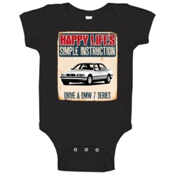 Happy Lifes Simple Instruction 1995 Bmw 7 Series Car Baby One Piece Happy Lifes Simple Instruction 1995 Bmw 7 Series Car Baby One Piece