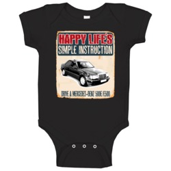 Happy Lifes Simple Instruction 1991 Mercedes-benz 500e/e500 Car Baby O Happy Lifes Simple Instruction 1991 Mercedes-benz 500e/e500 Car Baby O
