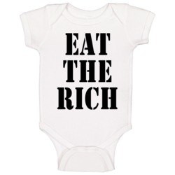 Eat The Rich Funny Suburbia Popular Movie Baby One Piece Eat The Rich Funny Suburbia Popular Movie Baby One Piece