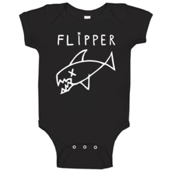 Flipper Punk Band Fun Parenthood Popular Tv Show Baby One Piece Flipper Punk Band Fun Parenthood Popular Tv Show Baby One Piece