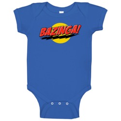 Bazinga Popular Big Bang Theory Fun Tv Show Baby One Piece Bazinga Popular Big Bang Theory Fun Tv Show Baby One Piece
