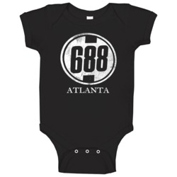 688 Club Atlanta Fun Clueless Popular Movie Baby One Piece 688 Club Atlanta Fun Clueless Popular Movie Baby One Piece