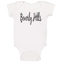 Beverly Hills California Fun Serial Mom Popular Movie Baby One Piece Beverly Hills California Fun Serial Mom Popular Movie Baby One Piece