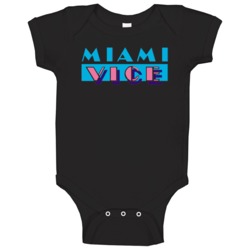 Miami Vice Fun Hot Tub Time Machine Popular Movie Baby One Piece