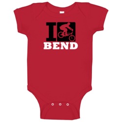 I Cycle Bend Biking Cycling Baby One Piece I Cycle Bend Biking Cycling Baby One Piece