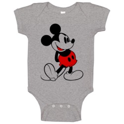 Vintage Mickey Mouse Fun The Outsiders Popular Movie Baby One Piece