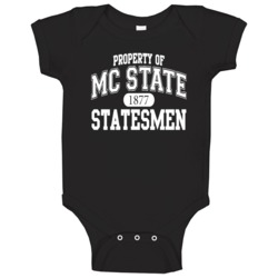 Property Of Mc State Statesmen Fun 22 Jump Street Popular Movie Baby O