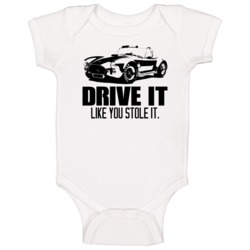 Drive It 1965 Shelby Cobra 427 Car Baby One Piece Drive It 1965 Shelby Cobra 427 Car Baby One Piece