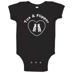 Tux And Flipper Funny Parks And Recreation Popular Tv Show Baby One Pi Tux And Flipper Funny Parks And Recreation Popular Tv Show Baby One Pi