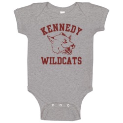 Kennedy Wildcats Fun The Wonder Years Popular Tv Show Baby One Piece Kennedy Wildcats Fun The Wonder Years Popular Tv Show Baby One Piece