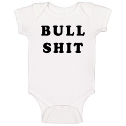 Bull Shit Fun The Jerk Popular Movie Baby One Piece