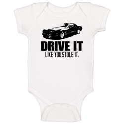 Drive It 1985 Chevrolet Camaro Iroc Z Car Baby One Piece Drive It 1985 Chevrolet Camaro Iroc Z Car Baby One Piece
